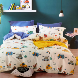 Pillow Cases (Pair) 50x80 cm 6912 Car Beep