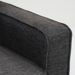 Fenway Accent Chair Cement Col Fabric