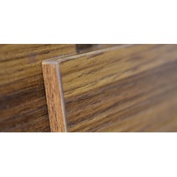 Rotterdam Bed 150x190 cm MDF Applewood