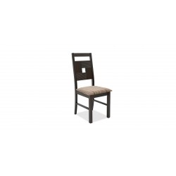 Salome Table and 6 Chairs Mocha Rubberwood