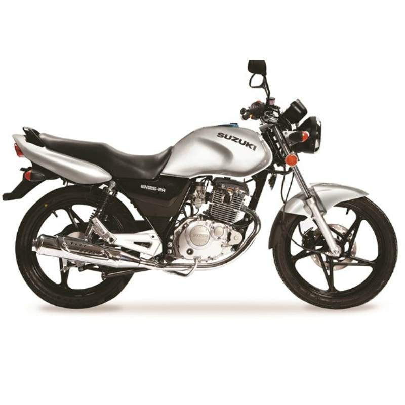 Suzuki En125-2a Silver 124cc Motorbike Suzuki En125-2a Silver 124cc Motorbike
