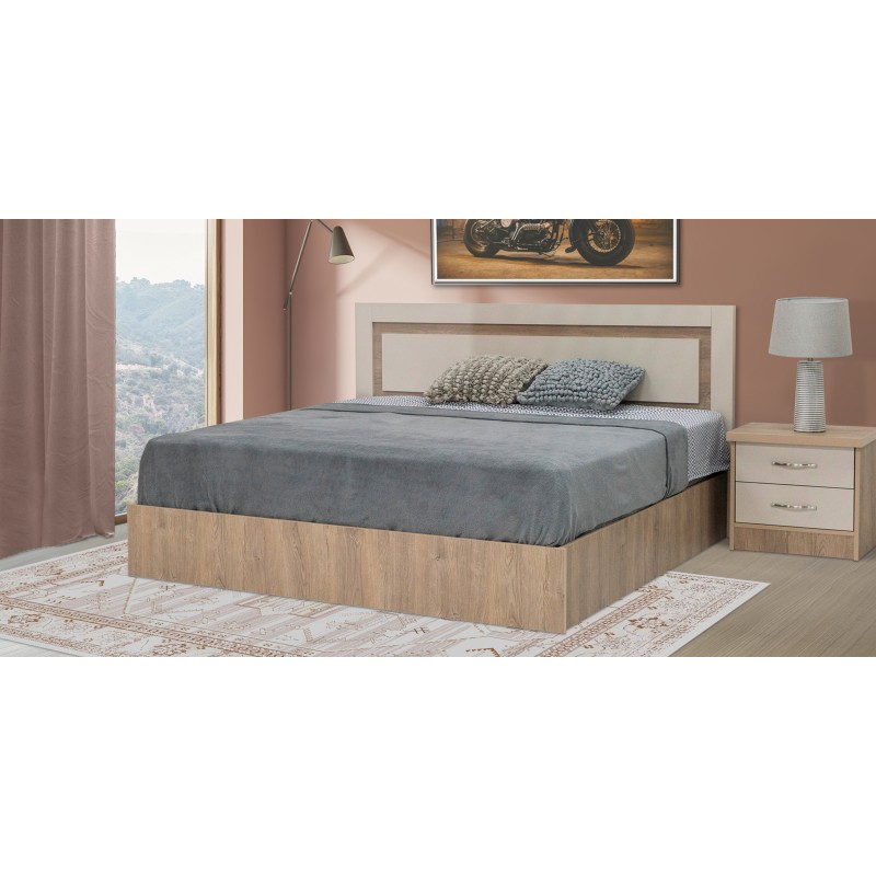 Portobello Bed 180x200 cm Abstract Design