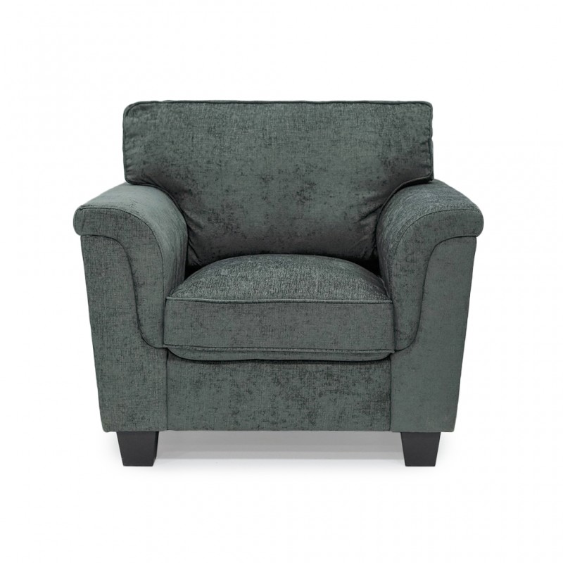 Alicia Accent Chair Sorrento Pewter Fabric Alicia Accent Chair Sorrento Pewter Fabric