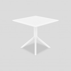 Siesta Sky Table White 80x80cm Ref 106