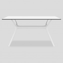 Siesta Air Table Top & Air Leg White 80x140cm