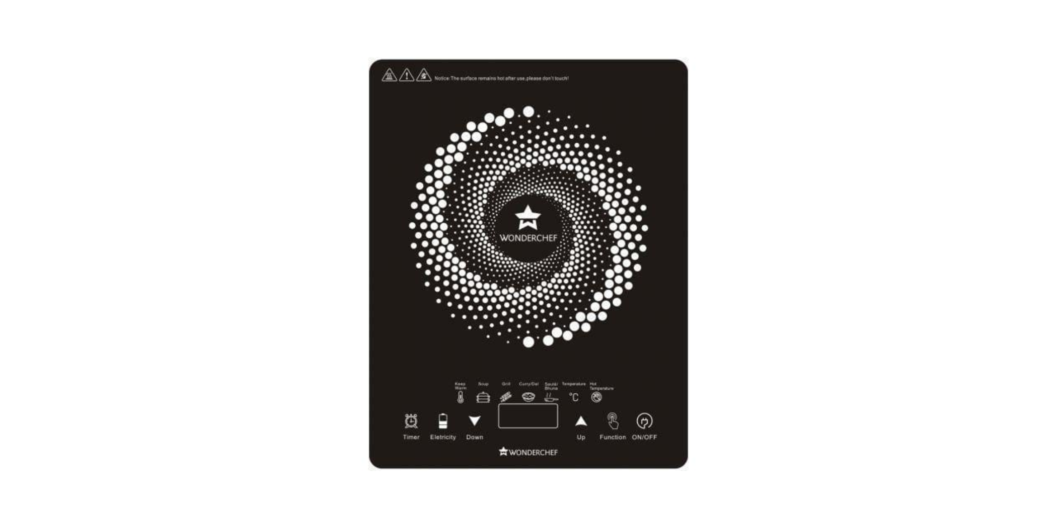 Wonderchef WON344 Easy Cook Hotplate/Infrared/Induction 1YW 63152721