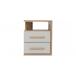 Vigo Bedroom Set 180x200 cm Nature/Grey Color