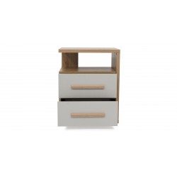 Vigo Bedroom Set 180x200 cm Nature/Grey Color