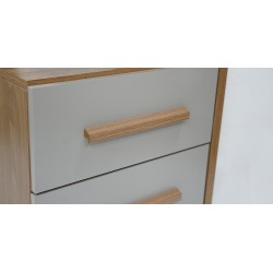 Vigo Bedroom Set 180x200 cm Nature/Grey Color