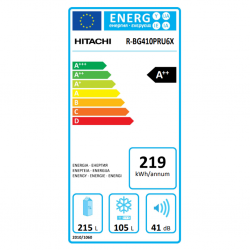 Hitachi R-BG410PRU6X-GBK Refrigerator