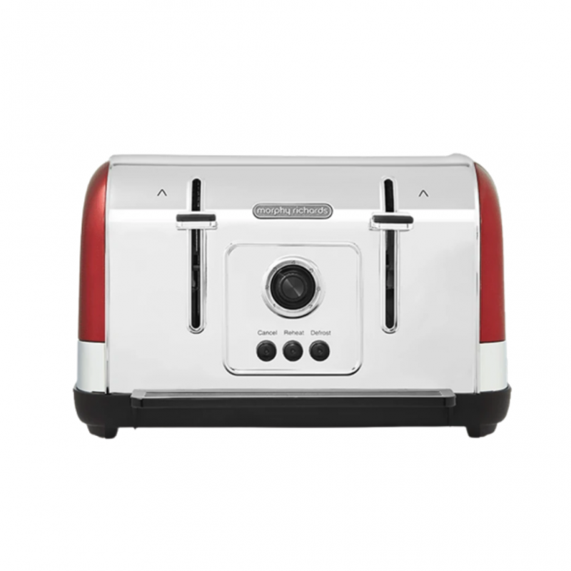 Morphy Richards 240133EE Red Venture 4-Slice Toaster