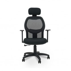 Furmax High Back Office Chair Black With Armrest