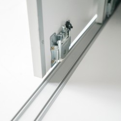 Elit Plus Sliding Wardrobe & Mirror White