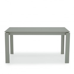 Elwood Dining Table Metalic/Taupe Grey Color