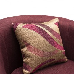 Ivy Tub Chair Purple Colour Fabric