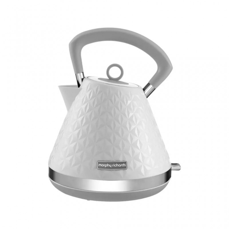 Morphy Richards 108134 1.5L White Vector Pyramid Kettle