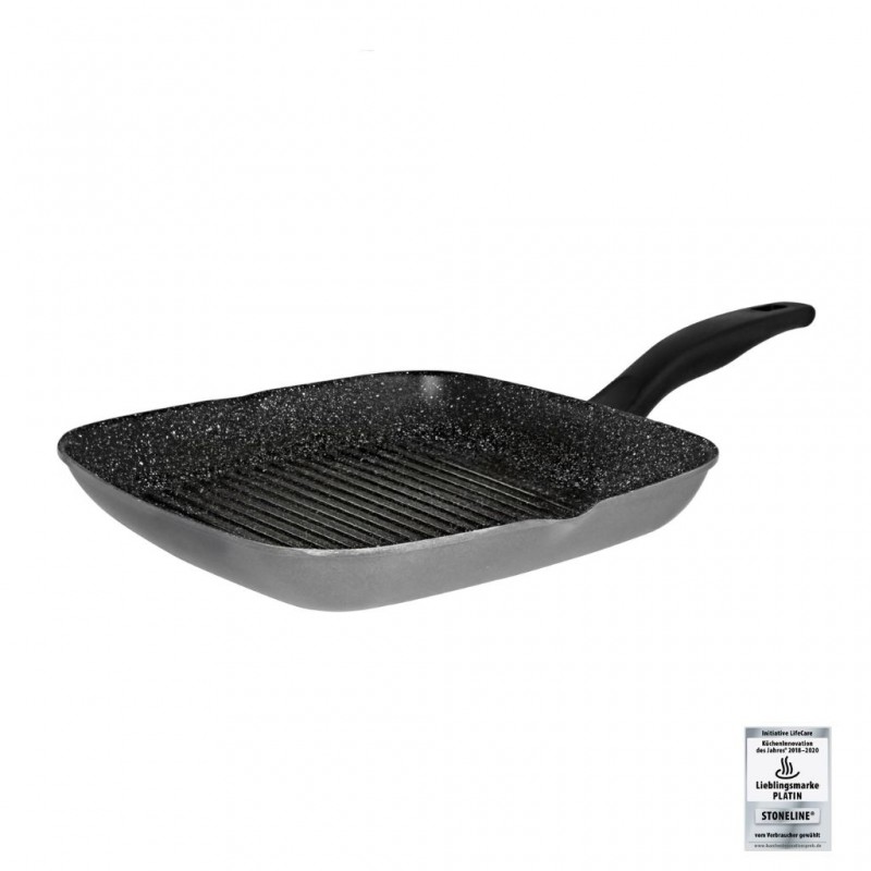 Stoneline WX 13810 32cm SQ Griddle "O" Stoneline WX 13810 32cm SQ Griddle "O"