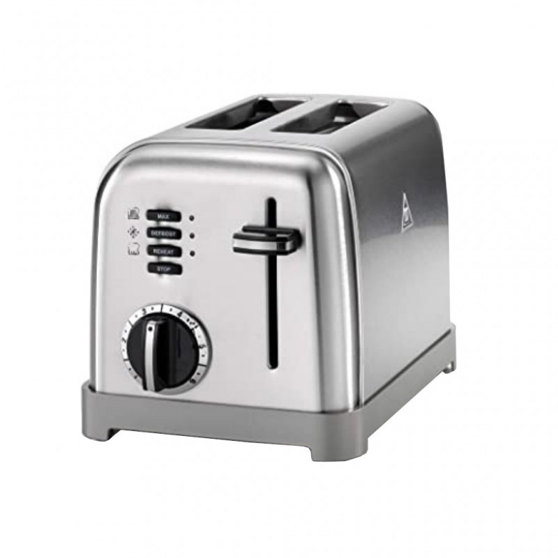 Cuisinart CPT160E 3YW Metal Classic 2 Slice Toaster "O"