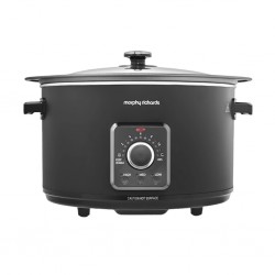 Morphy Richards 461021 6.5L Black Easy Time Slow Cooker