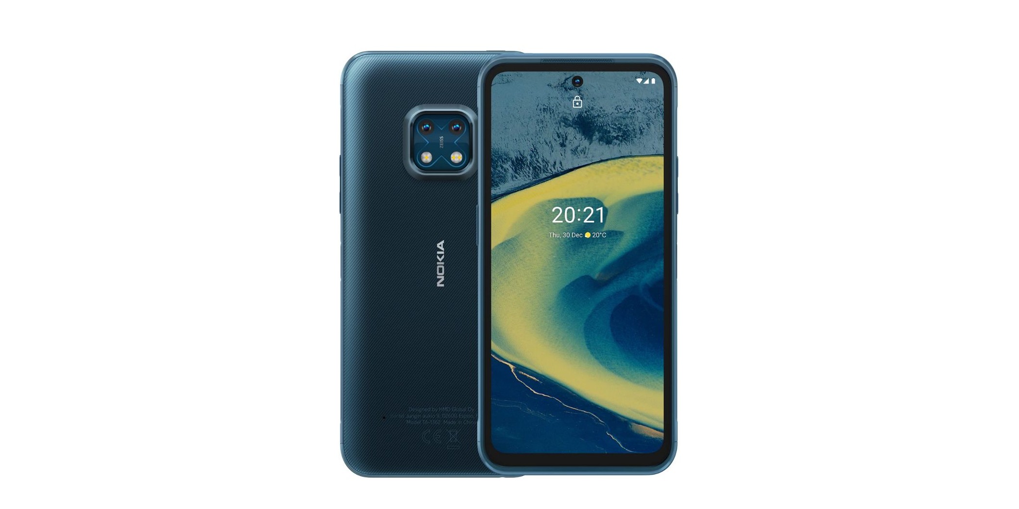 Nokia XR20 5G TA-1362 DS 6/128 Rugged Blue