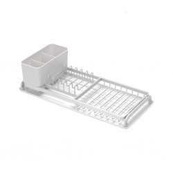 Brabantia 117282 Light Grey Compact Dish Drying Rack 5YW "O"