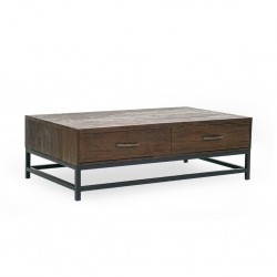 Palmer Coffee Table Finish Rustic Brown