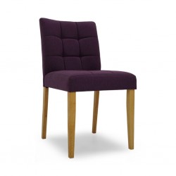 Davin Dining Chair Natural/Violet