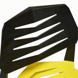 Stacking Chair COUVecto Patent Yellow