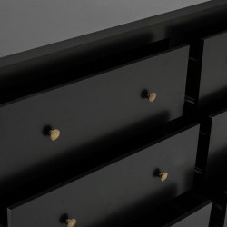 Maggiore Chest of Drawer Black Matte Color