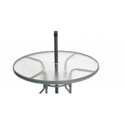 Bayside Table and 4 chairs with umbrella