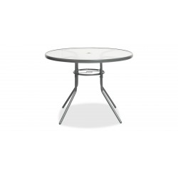 Bayside Table and 4 chairs with umbrella