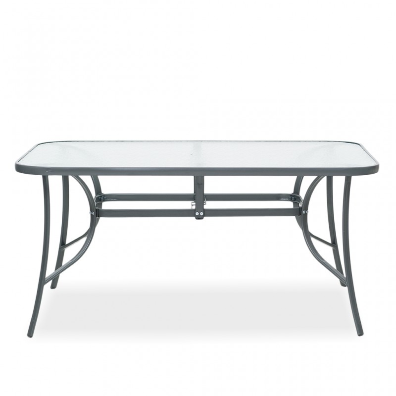 Coastline Rectangle Glass Table
