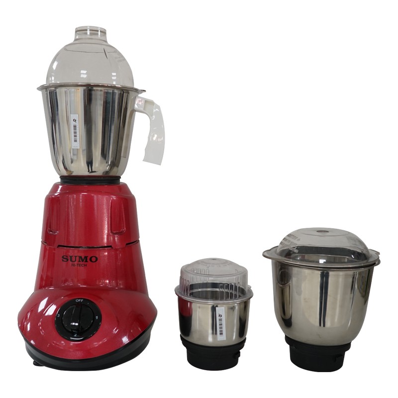 Sumo Hi-Tech 150 Red 500W 2YW Mixer Grinder Sumo Hi-Tech 150 Red 500W 2YW Mixer Grinder