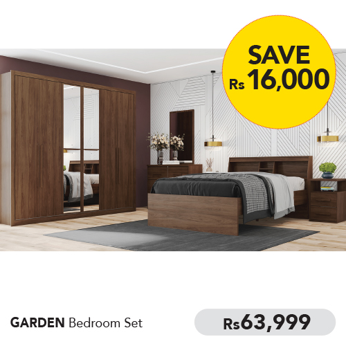 GARDEN BEDROOM SET 180X200