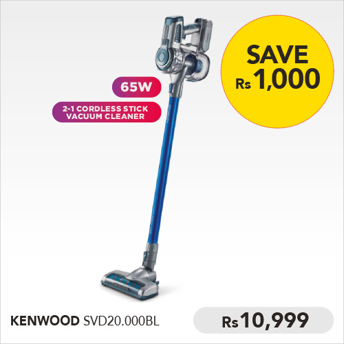 KENWOOD SVD20.000BL 2IN1 CORDLESS DIGITAL