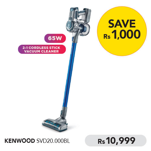 KENWOOD SVD20.000BL 2IN1 CORDLESS DIGITAL