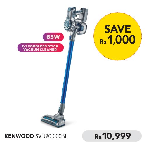 KENWOOD SVD20.000BL 2IN1 CORDLESS DIGITAL