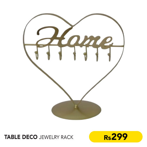 TABLE DECO JEWELRY RACK