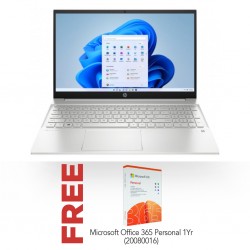 HP Pavilion Laptop 15-eg3146nia Core™ i5 1335U & Free Microsoft Office 365 Personal 1Yr