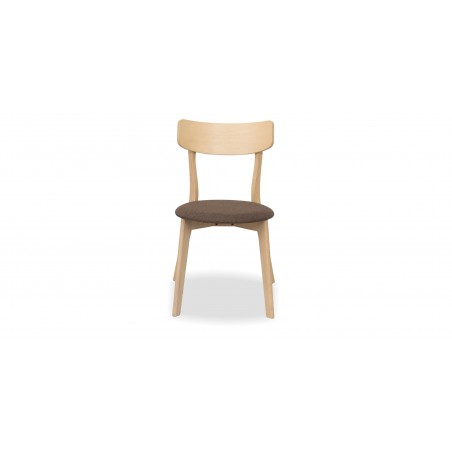 Tarva Table and 6 Chairs Fabric Brown