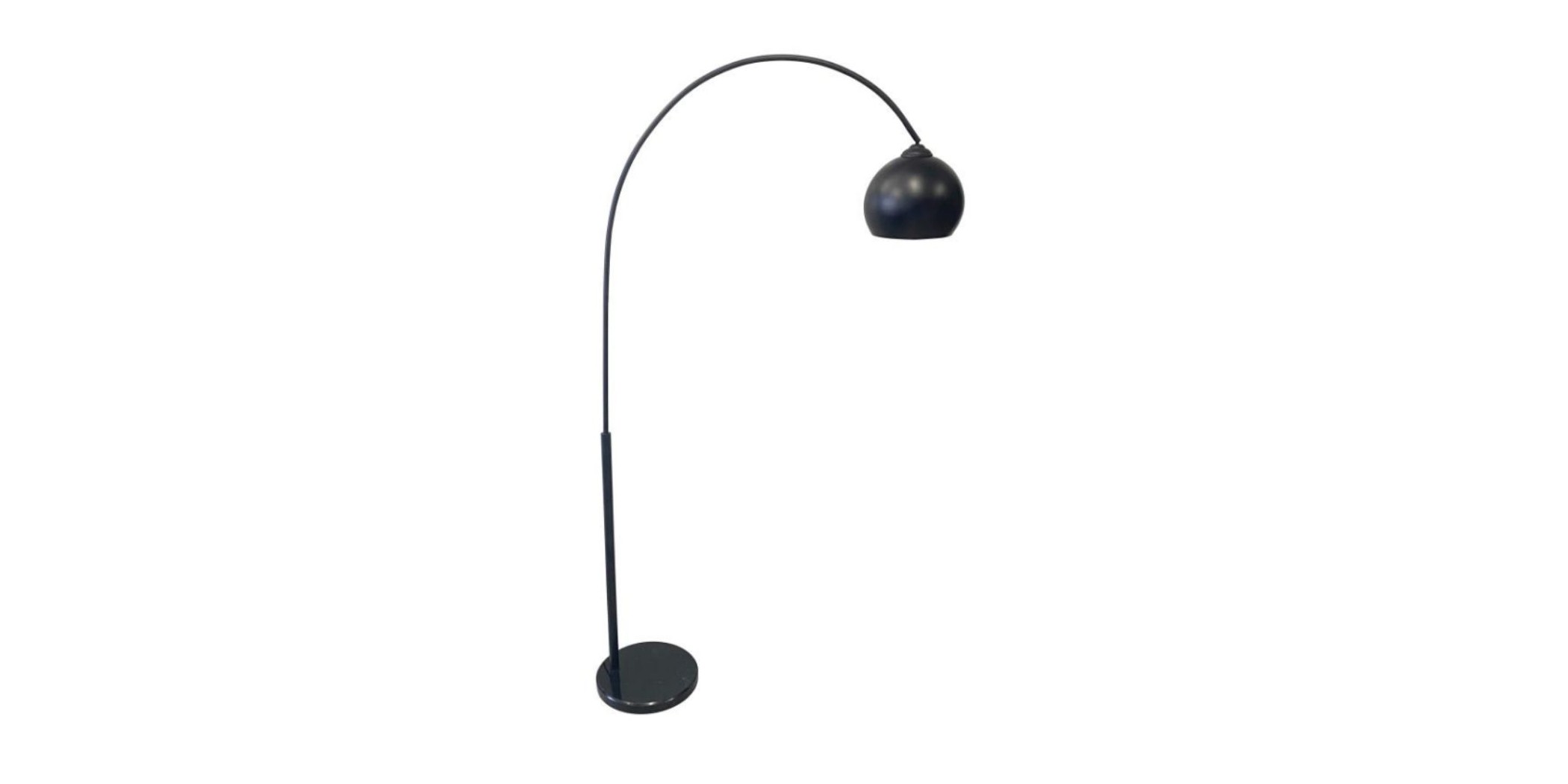 Metal Arc Floor Lamp With Metal Shade ML2347069