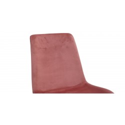 Domenica Table & 6 Chairs Pink