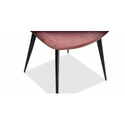 Domenica Table & 6 Chairs Pink