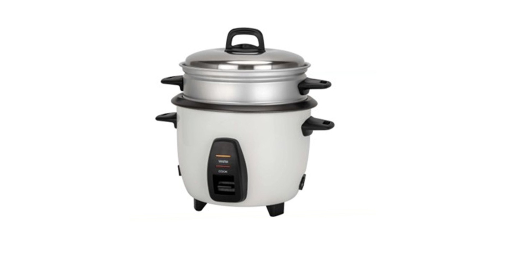 Cornell CRCCS182ST 1.8L WH  Conventional Rice Cooker With Steam Tray