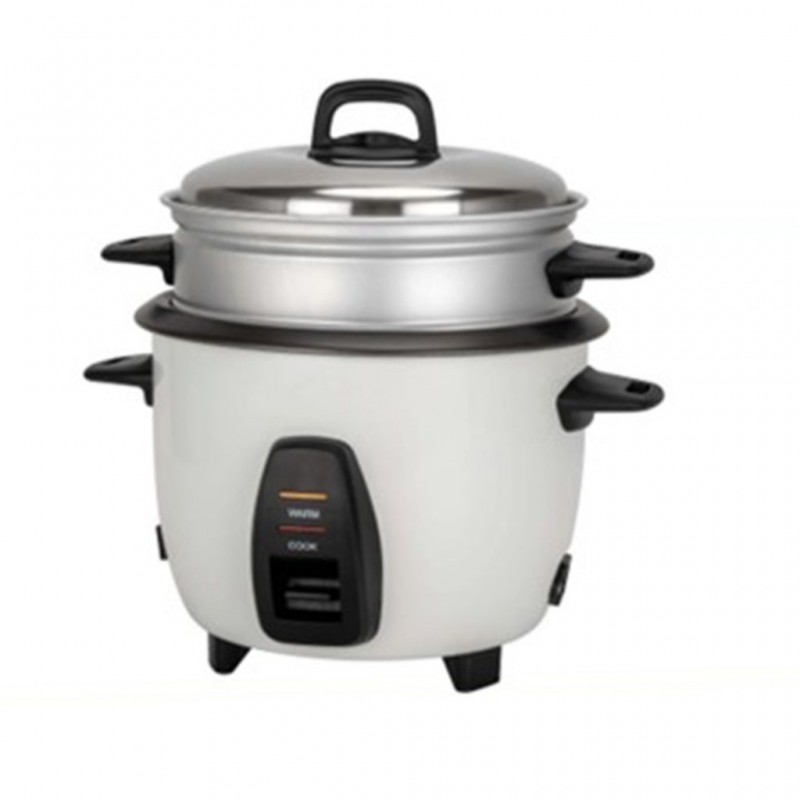 Cornell CRCCS282ST 2.8L WH Conventional Rice Cooker With Steam Tray Cornell CRCCS282ST 2.8L WH Conventional Rice Cooker With Steam Tray