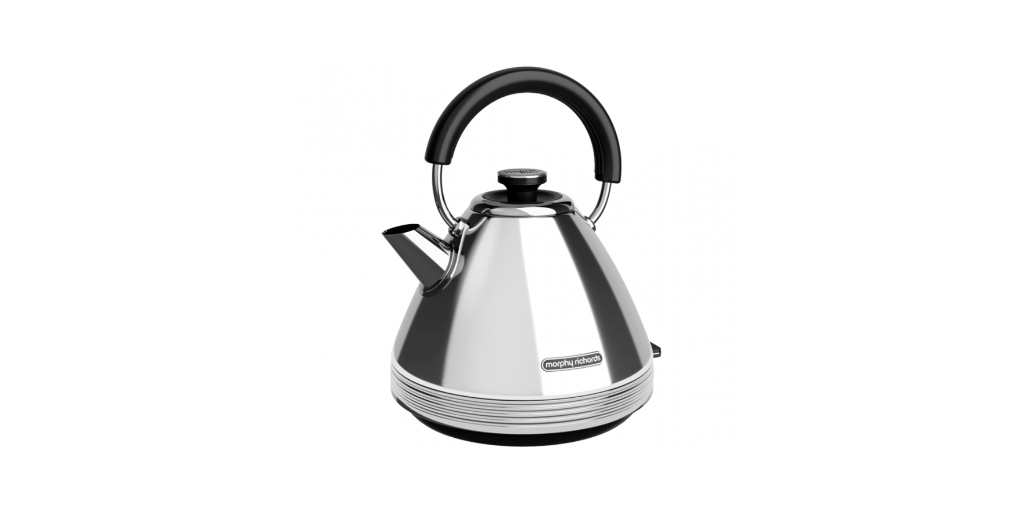 MORPHY RICHARDS 100330 VENTURE RETRO POLISHED S/S KETTLE