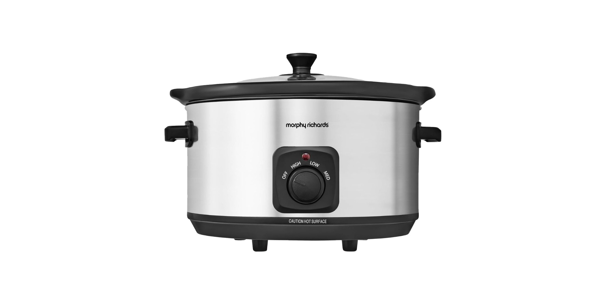 MORPHY RICHARDS 461013 6.5L BRUSHED SS SLOW COOKER