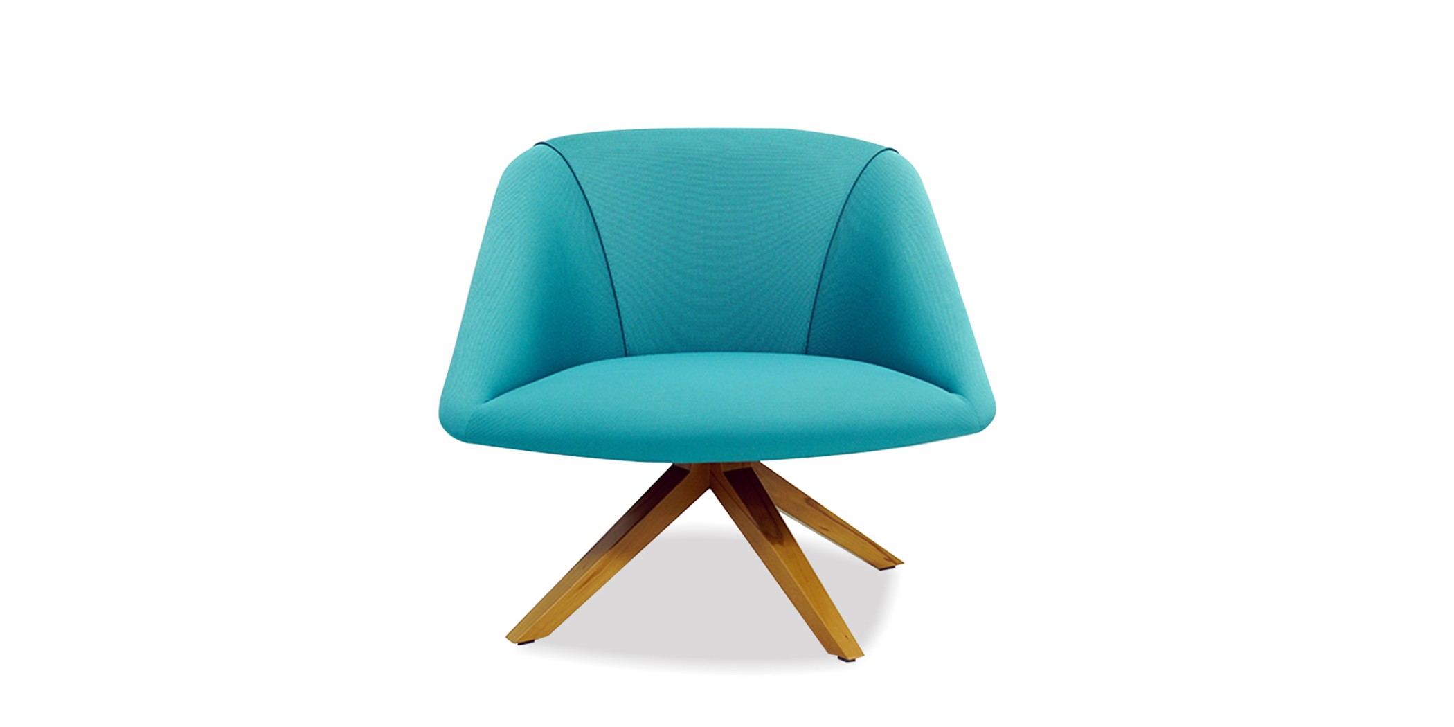 Burotime Bliss Lounge Chair Fabric Mint Green