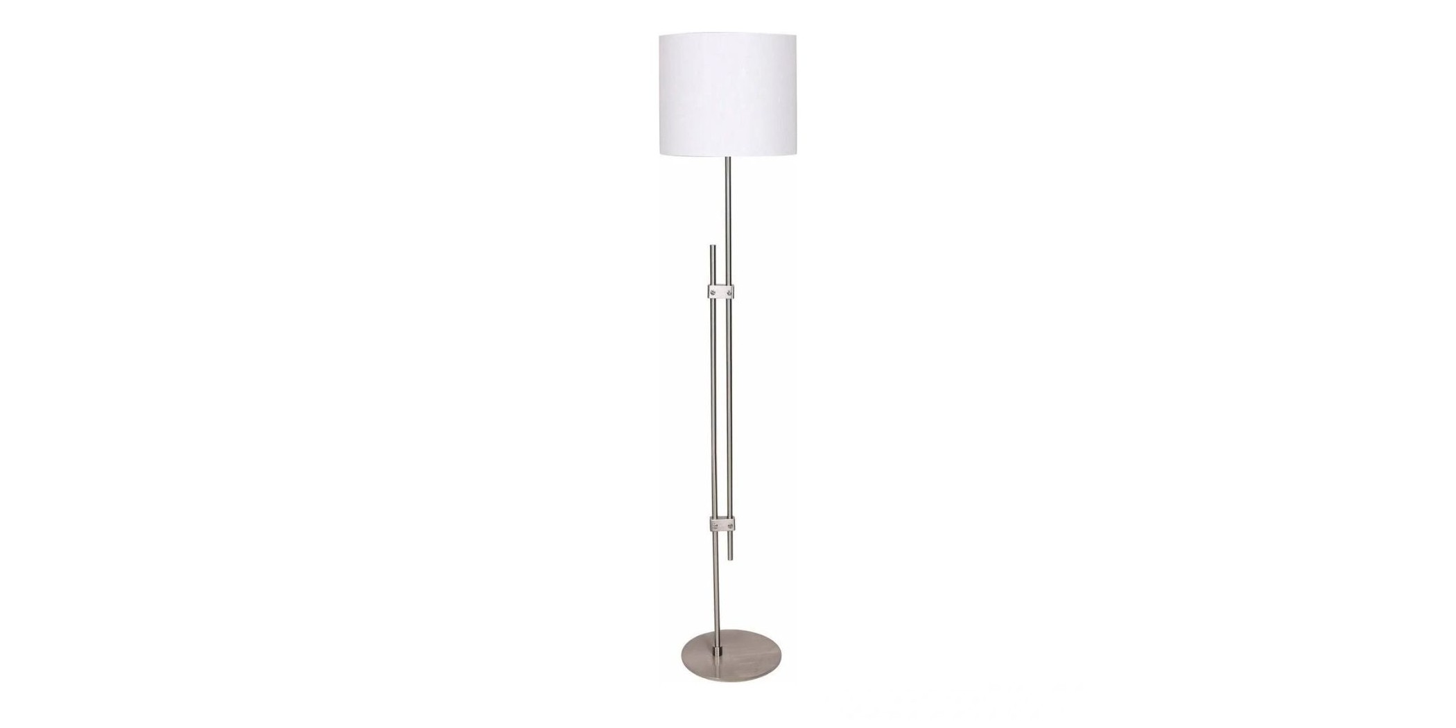 Metal Floor Lamp Silver ML2346900