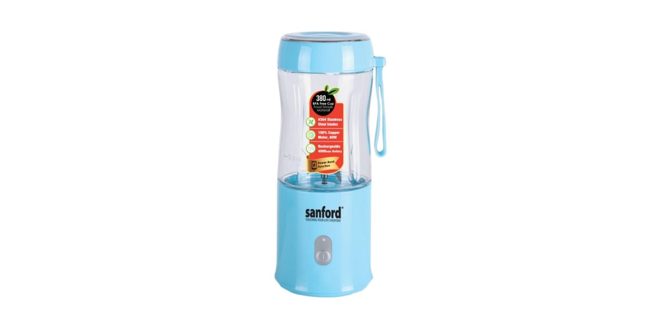 Sanford SF6810BR Rechargeable 2YW Personal Blender